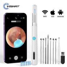Visual WiFi Endoscope Ultra Thin 4.2mm Camera Ear Picker IP67 Waterproof Wireless Endoscope Camera Inspect Ear Hair Skin Health