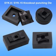 Hydraulische punch sterben SYK-8/15 edelstahl rechteck form platz loch sterben Manuelles stanzen
