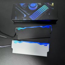 Die Speicherkühlabdeckung unterstützt die ARGB-Lichtsynchronisierung. Bietet effiziente Kühlung. Geeignet zum Kühlen der Gedächtnis des Desktops