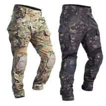 Han wilde Männer Paintball Sport hose Kampf Cargo Knies chützer CP Camo Airsoft Hosen Ausrüstungen