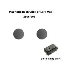 Sostituzione del supporto con clip posteriore magnetica da 2 pezzi per accessori per microfono wireless Hollyland Lark Max