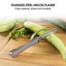 Stainless Steel Vegetable Peeler Kitchen Paring Knife Potato Slicer With Dual Blades Fruit Peeler Handle Kitchen Vegetable Tool