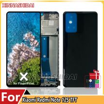 100% getestet 6,43 zoll Neue Für Xiaomi Redmi Hinweis 12S 2303CRA44A TFT LCD Digitizer Ersatz Display Touch Screen Rahmen