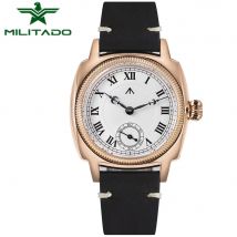 Militado ml03 tribut 1926 vd78 Quarz werk Uhr Saphirglas Edelstahl gehäuse römisches Zifferblatt 100m wasserdichte Uhren