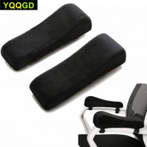 1Pair Office Chair Arm Pads - Soft & Comfortable Arm Rest Cover Elbow & Forearm Support - Memory Foam Arm Rest for Desk Chair