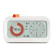 2026 Digitaler Visueller Timer mit Aufwärts-/Abwärtszählfunktion, Alarm, Kalenderanzeige, Schlummerfunktion und Timer-Management-Tool