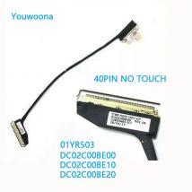 New Original LAPTOP LCD Monitor EDP Cable For Lenovo ThinkPad T480 WQHD 2560*1440 40PIN 0.5mm 01YR503 DC02C00BE00 2K3K4K