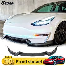 Für 2014-2018 Tesla Modell 3 Front stoßstange Lippen Kinn Diffusor Sport Spoiler Deflektor Body Kit Tuning Zubehör
