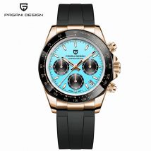 PAGANI DESIGN 2025 New Watch Men's Luxury Quartz Watch Men's Gift Sapphire Crystal VK63 Movement Stainless Steel 100m Waterproof