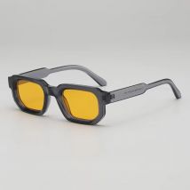 Nuovi occhiali da sole da uomo con montatura rettangolare vintage Occhiali da sole da donna di moda Occhiali di design di marca di lusso Occhiali da sole UV400