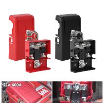 Car Quick Release Fused Battery Distribution Terminal Clamp Connectors 32V 400A For RENAULT Master 2003 - 2010 megane 2