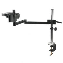 Einstellbare Gelenk arm klemm halterung 50mm 76mm c halterung Objektiv halter Videokamera Trin okular mikroskop Stativ halter