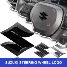 Car Steering Wheel Emblem Decals Badge For Suzuki Swift Grand Vitara Jimny SX4 Alto AX100 Liana Gsxr 750 Cross Samurai