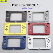 cltgxdd 1 Stück zum Ersetzen der Originalgehäuse der neuen 3DS XL/LL-Konsole mit mittlerem Rahmen, C-Seiten-Mittelrahmenschale