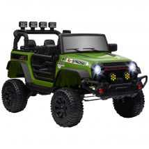 AIYAPLAY Coche Eléctrico para Niños de +3 Años con Batería 12V Bluetooth