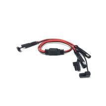 SAE Splitter Cable SAE Connector SAE Power Automotive Adapter Cable 1 To 2 SAE Extension Cable Dust Cover 14AWG 60cm Harness