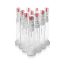 100pcs/lot (without printing) Kimcci Dotted Pen+Drawing Pen Nail Art Tools 2 IN 1 Needle Brush Dual-use  Empty Bottle