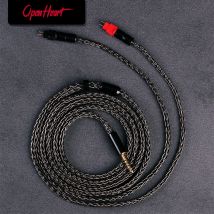 OPENHEART 16-rdzeniowy kabel słuchawkowy XLR 4,4 mm 2,5 mm 6,35 mm do Sennheiser HD580 HD600 HD650