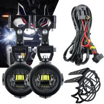 Upgrade hellere LED-Leuchten für BMW R1200GS F800GS F700GS F650 K1600 Motorrad Nebelscheinwerfer Zusatzscheinwerfer 40W 6000K