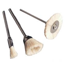 Spazzole per testa di molatura per trapano elettrico 10 pezzi Spazzola per ruota per lucidatura in nylon Utensili rotanti Accessorio Spazzola per lucidatura per mola