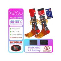 5000mAh APP Control Thermal socks Winter Heated Socks Electric Heating Ski Socks Thermal Heated Foot Warmer Ski Outdoor Sports