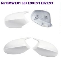 1 Paar Rückspiegel Seitens piegel Abdeckung Kappe weiß m Look für BMW E90 E91 E92 E93 E81 E87 E82 E88 3 1 Serie