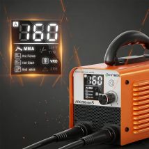 HITBOX ARC200 2-in-1 Inverter-Schweißgerät Lift TIG/MMA Hot Start Arc Force LED-Display Ultra Mini Tragbares Schweißgerät für den Heimgebrauch