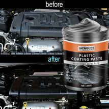 1 Stück 300 g Autoreifen-Glanzpflegemittel mit großer Kapazität, Autowachs, Reifenbeschichtungspaste, Polierreinigungswachs – helle Reifen- und Wiederwärzung, Sitzpflege und Erholungsglanz