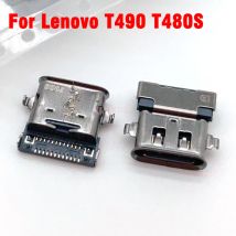 1-10 stücke Für Lenovo ThinkPad X280 X390 T490 T495 T480S X1 L13 Carbon 6th Gen DC Jack USB C Typ-C Lade Port Stecker