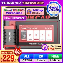 THINKCAR THINKTOOL MINI 2-Autoscanner, automatische Diagnosetools, Kfz-Obd2-Scanner, ECU-Codierung, 28 Resets, vollständige Systemdiagnose