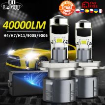 CO LIGHT H7 H4 Led Projector Lens Hi/Low H8 H11 9005 HB3 9006 HB4 Żarówki reflektorów samochodowych 12V 24V Canbus 40000LM RHD LHD Mini Lamp
