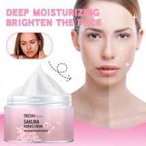 Kirschblüten Essenz Creme kann die Haut nähren, glatt und zart, befeuchten und beruhigen die Haut