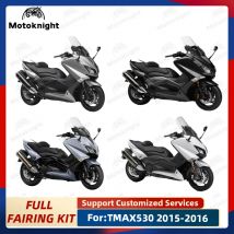Motorrad Verkleidung Kit Fit Für Yamaha TMAX530 2015 2016 Komplette Set Verkleidungen Gemalt Karosserie Neue ABS Kunststoff
