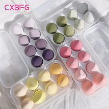 4/8 sztuk gąbka do makijażu Blender Beauty Egg kosmetyczne Puff miękkie gąbki do podkładu pod puder