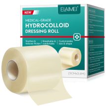 1 Roll Hydrocolloid Band Aid Dressings For Effective Wound Care Extra Thin Soft Waterproof Self-Adhesive Scar Cover Tape