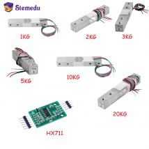 YZC-133 Tragbarer Wägesensor 1 kg 2 kg 3 kg 5 kg 10 kg 20 kg Gewichtssensor Wägezelle HX711 AD-Modul für Arduino Elektronische Waage