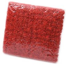 144 sztuk/2cm czerwony Mini koronkowy Pe Rose piankowe główki kwiatów bukiet na ślub dekoracja domu Scrapbooking DIY wieniec sztuczne kwiaty