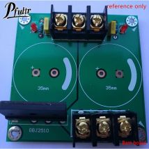 1Pc 25A pojedynczy filtr prostownika wzmacniacz Audio AC-DC płyta zasilająca goły PCB