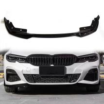 Für BMW G20 G28 Gen 3 Serie 318i 320i 330i M340i M Sport 2019-2022 Frontschürze Spoiler Lippe MP Stil glänzend schwarz Splitter Klinge