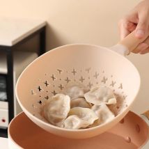 Colino per noodle Resistente al calore Design del foro per uso alimentare Filtro Residuo Colino per alimenti in plastica Colino per verdure Accessorio da cucina