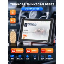 Lifetime Free Update THINKCAR THINKSCAN 689BT OBD2 Diagnostic Tool DOIP CANFD Bi-directional ECU Coding 34 Resets