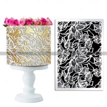 Neue Kuchen Schablone Vorlagen Blumen Design für Hochzeit Geburtstag Party Spitze Muster Kuchen Dekorieren Fondant Buttercreme Werkzeuge Form