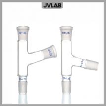Destillationskopf 75 Grad Glaswaren-Laboradapter. Verbinden Sie den Kolben und das Destillationsschlauch, Kaliber 19, 24, 29 mm