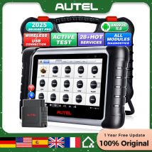 Escáner Autel MaxiCOM MK808BT PRO OBD2 Herramienta de escaneo de diagnóstico de automóvil Automotivo Lector de códigos OBD 2 Codificación de claves Prueba activa PK MK808S