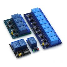 1-10 pz Javino 5 v 12 v 1 2 4 6 8 canali modulo relè con uscita relè accoppiatore ottico 1 2 4 modulo relè a 8 vie per Arduino Disponibile
