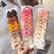 6/10 Teile/satz 2025, Mode Neue Nette Band Bowknot Haar Clips für Kinder Handgemachte Baby Mädchen Haar Zubehör