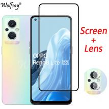 Volle Abdeckung Gehärtetem Glas Für Oppo Reno 8 Lite Screen Protector Für Oppo Reno 8 7 Lite Kamera Glas für Oppo Reno 8 Lite 5G Glas