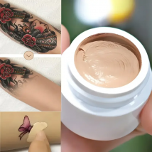 Correttore alto impermeabile e duraturo che copre perfettamente le cicatrici, le macchie scure e i tatuaggi per un trucco impeccabile per un look cutaneo