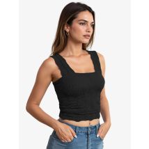 Gestrickte Nahtlose Jacquard Yoga Tank Top für Frauen Einfarbig Ärmellose Sommer Sportswear Outdoor GYM Sport Fitness Frauen Weste