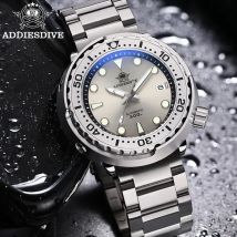 Addiesdive Herren Luxus Automatik uhr Saphir bgw9 blau leuchtende Armbanduhr nh35 30bar Tauchen klassische Thunfisch mechanische Uhren